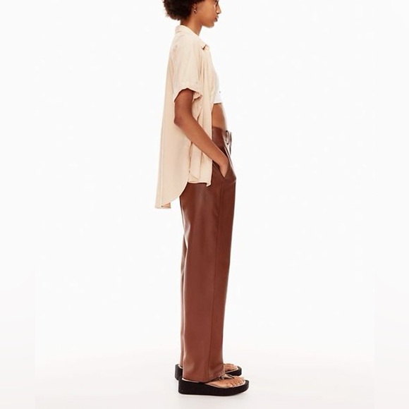 Wilfred Free Ascendant Pant in Cognac - Picture 2 of 9